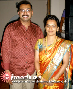 Rajeev Lakshmi Marriage Photo